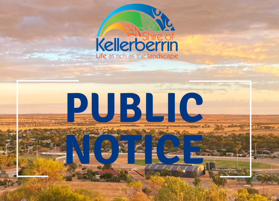 PUBLIC NOTICE - Lake Baandee Public Toilet Closure