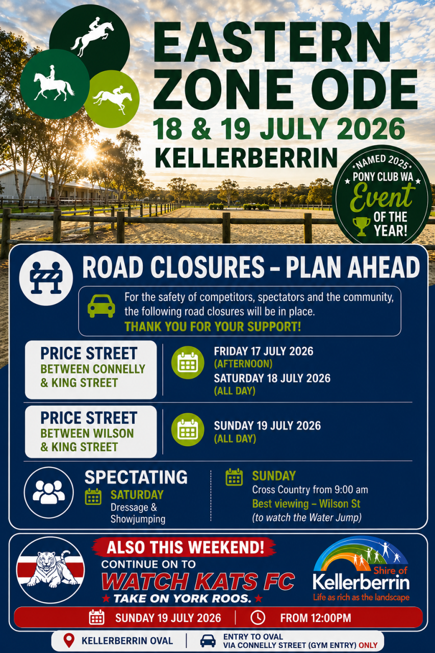 Eastern Zone Od - Road Closures