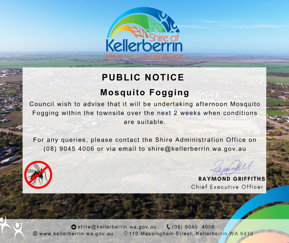 PUBLIC NOTICE - Mosquito Fogging
