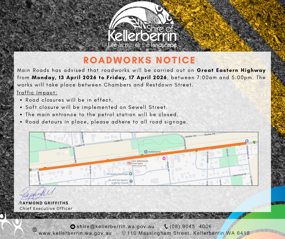 Roadworks Notice